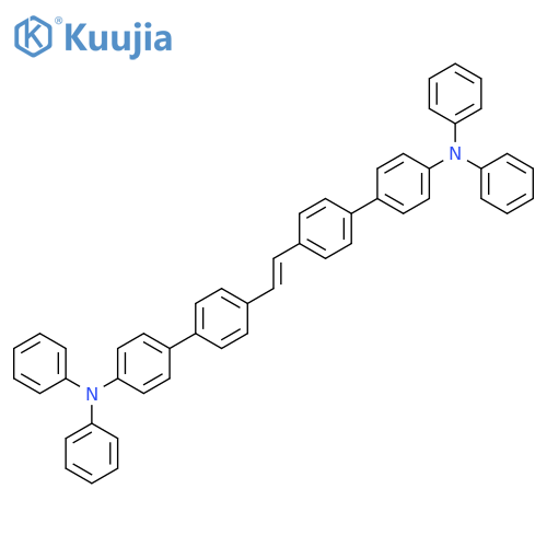 [1,1'-BIPHENYL]-4-AMINE, 4',4'''-(1,2-ETHENEDIYL)BIS[N,N-DIPHENYL- structure