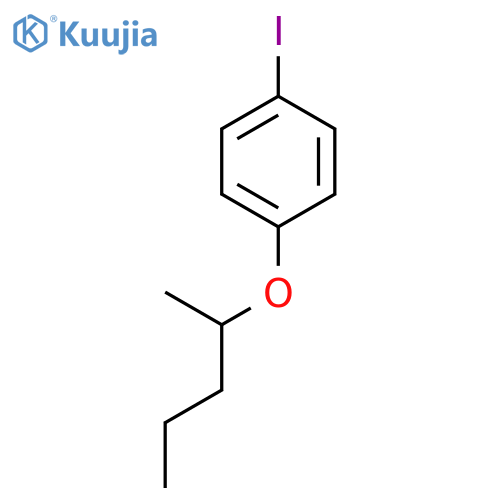 BENZENE, 1-IODO-4-(1-METHYLBUTOXY)- structure