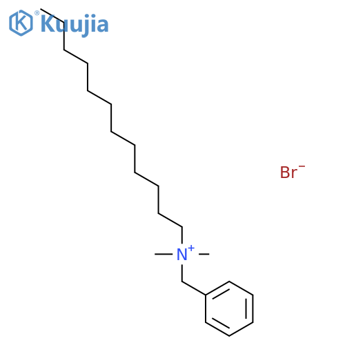 Benzyldodecyldimethylammonium bromide structure