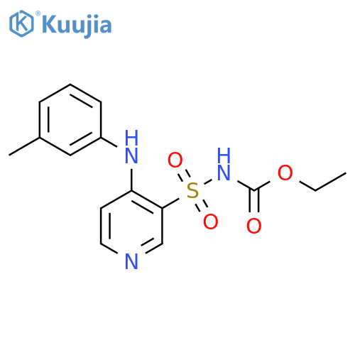 4-(3-Methylphenyl)amino-3-pyridinylsulfonylcarbamic Acid Ethyl Ester structure