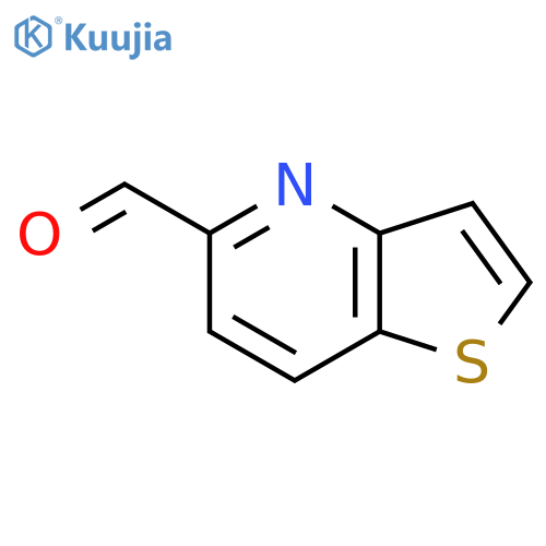 Thieno[3,2-b]pyridine-5-carbaldehyde structure