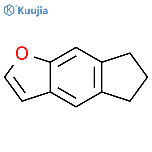 5H-Indeno[5,6-b]furan,6,7-dihydro- structure