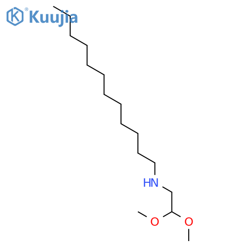 1-DODECANAMINE, N-(2,2-DIMETHOXYETHYL)- structure