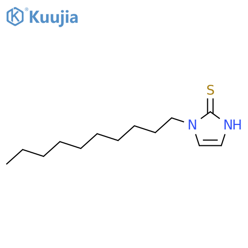 2H-Imidazole-2-thione,1-decyl-1,3-dihydro- structure