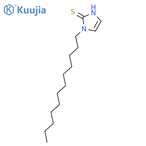 2H-Imidazole-2-thione, 1-dodecyl-1,3-dihydro- structure