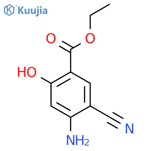 Ethyl 4-Amino-5-cyanosalicylate structure