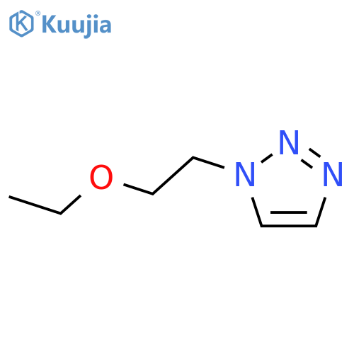 1H-1,2,3-Triazole, 1-(2-ethoxyethyl)- structure