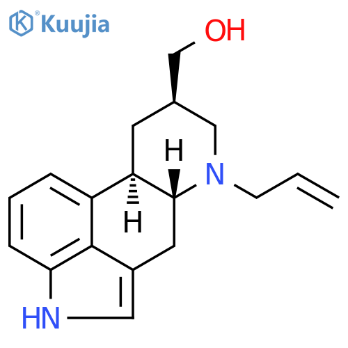 N-Allyldihydronorlysergol structure