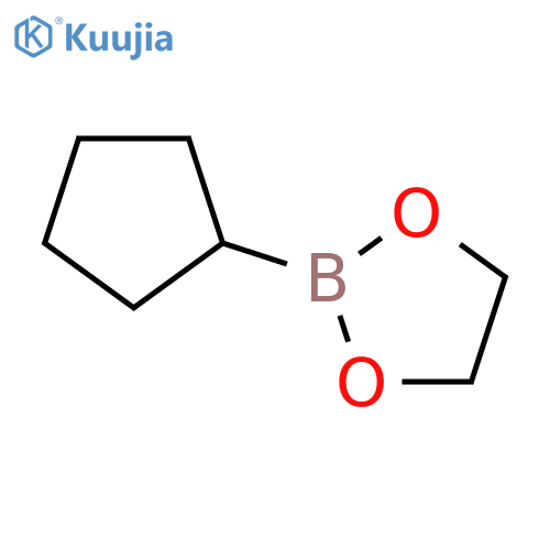1,3,2-Dioxaborolane, 2-cyclopentyl- structure