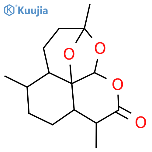 1,5,9-Trimethyl-11,14,15-trioxatetracyclo[10.2.1.04,13.08,13]pentadecan-10-one structure