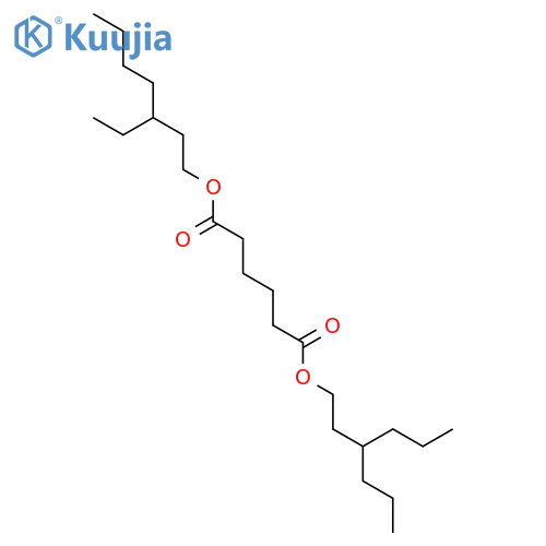 (3R)-3-ethylheptyl 3-propylhexyl hexanedioate structure