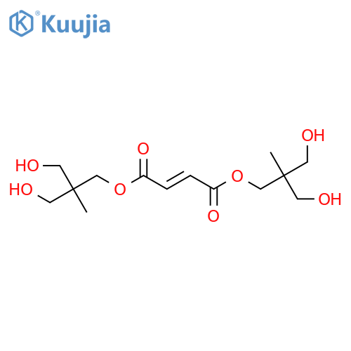 bis[3-hydroxy-2-(hydroxymethyl)-2-methylpropyl] (2E)-but-2-enedioate structure