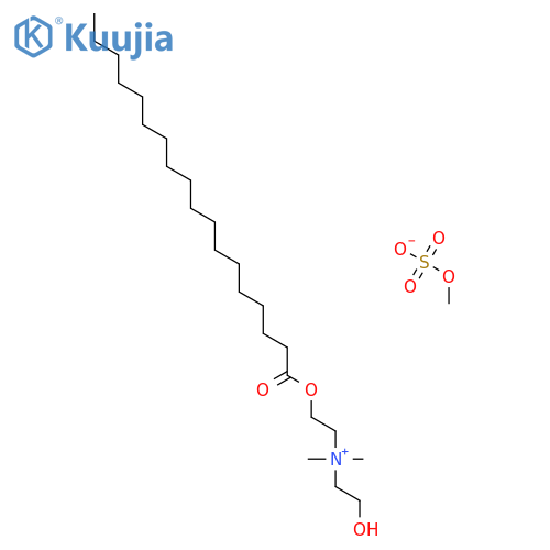 2-hydroxyethyl-dimethyl-(2-octadecanoyloxyethyl)ammonium; methyl sulfate structure