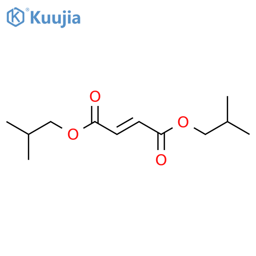 Diisobutyl fumarate structure