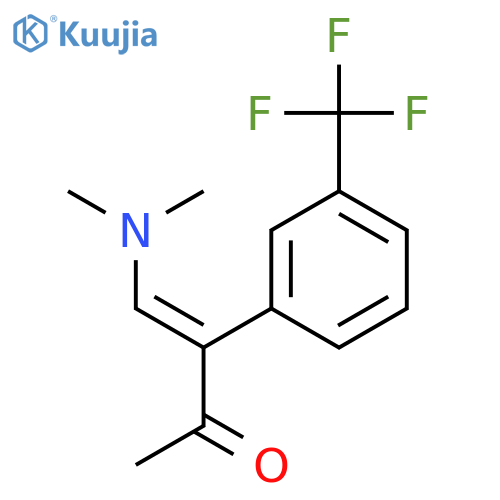 3-Buten-2-one, 4-(dimethylamino)-3-[3-(trifluoromethyl)phenyl]- structure