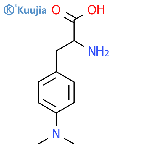 4-(dimethylamino)phenylalanine structure