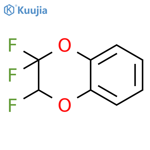 1,4-BENZODIOXIN, 2,2,3-TRIFLUORO-2,3-DIHYDRO- structure