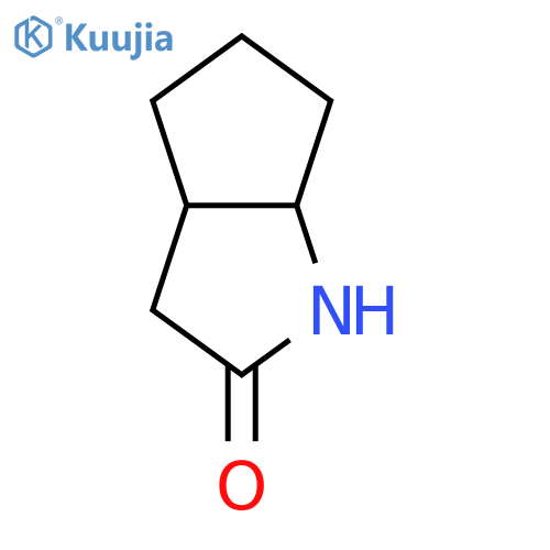 cis-3,3a,4,5,6,6a-hexahydro-1H-cyclopenta[b]pyrrol-2-one structure