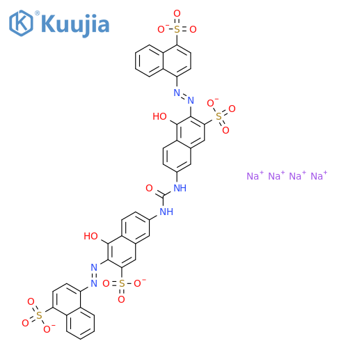 tetrasodium 4-hydroxy-7-[[5-hydroxy-7-sulfonato-6-[(4-sulfonato-1-naphthyl)azo]-2-naphthyl]carbamoylamino]-3-[(4-sulfonato-1-naphthyl)azo]naphthalene-2-sulfonate structure