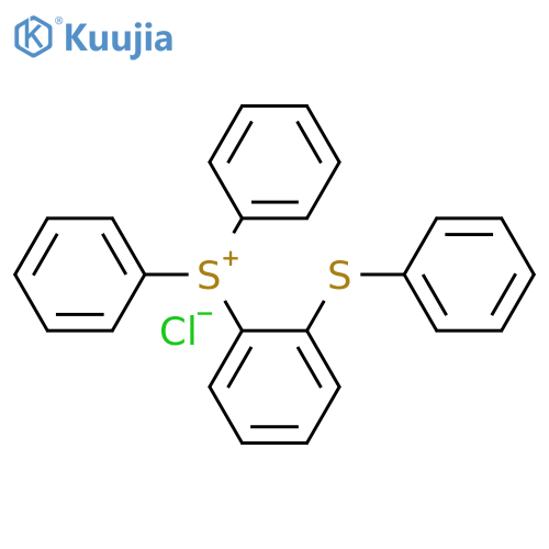 diphenyl[2-(phenylsulfanyl)phenyl]sulfonium chloride structure