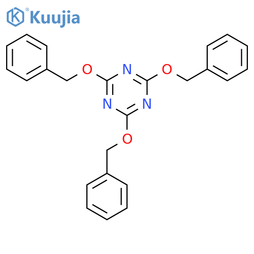 TriBOT [2,4,6-tris(benzyloxy)-1,3,5-triazine] structure