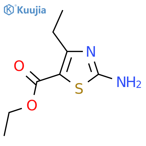 Ethyl 2-amino-4-ethyl-1,3-thiazole-5-carboxylate structure