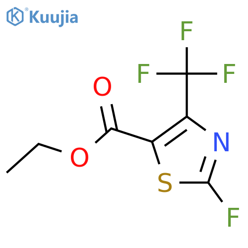 Ethyl 2-fluoro-4-(trifluoromethyl)thiazole-5-carboxylate structure