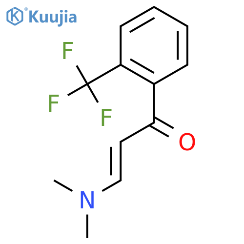 2-Propen-1-one, 3-(dimethylamino)-1-[2-(trifluoromethyl)phenyl]- structure