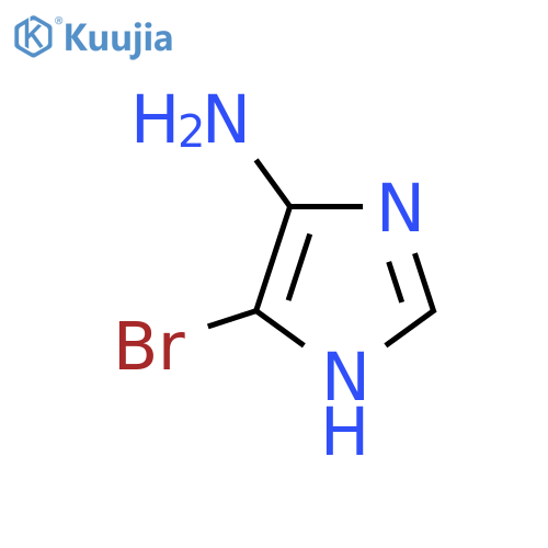 5-Bromo-1H-imidazol-4-amine structure