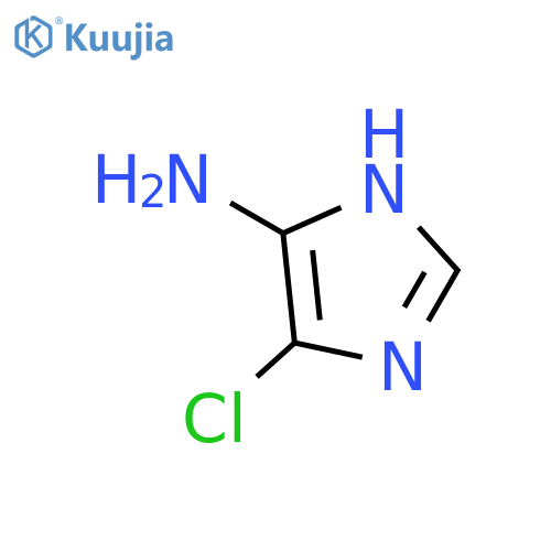 1H-Imidazol-4-amine, 5-chloro- structure