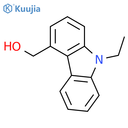 9H-CARBAZOLE-4-METHANOL, 9-ETHYL- structure