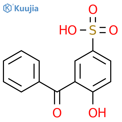 BENZENESULFONIC ACID, 3-BENZOYL-4-HYDROXY- structure
