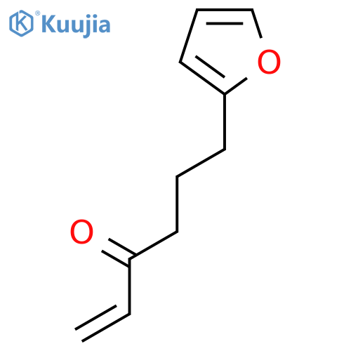 1-Hexen-3-one, 6-(2-furanyl)- structure