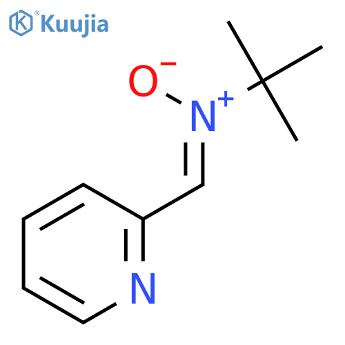 N-tert-butyl-N-[(1Z)-pyridin-2-ylmethylidene]amine oxide structure