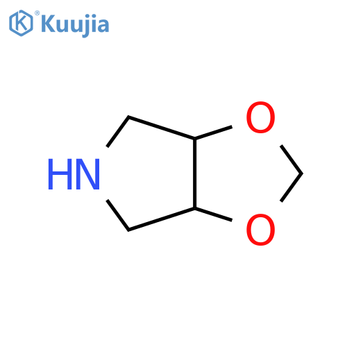 hexahydro-1,3dioxolo4,5-cpyrrole structure