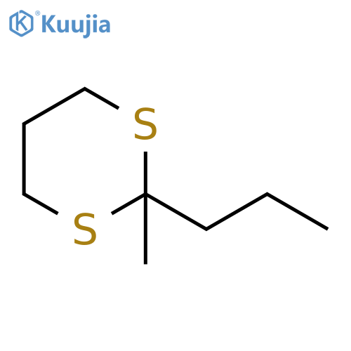 1,3-Dithiane, 2-methyl-2-propyl- structure