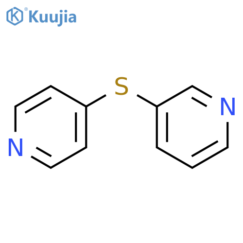 Pyridine, 3-(4-pyridinylthio)- structure