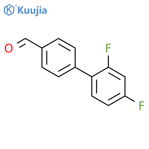 4-(2,4-Difluorophenyl)benzaldehyde structure
