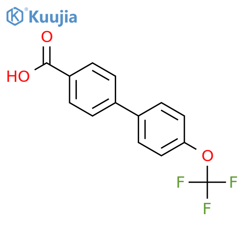 4'-TRIFLUOROMETHOXY-BIPHENYL-4-CARBOXYLIC ACID structure