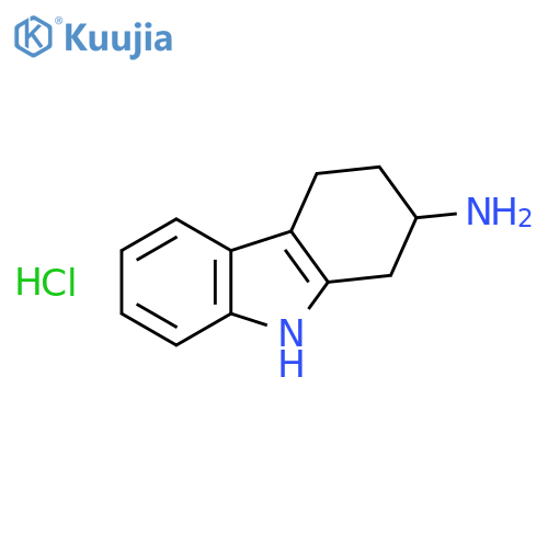 2,3,4,9-Tetrahydro-1H-carbazol-2-amine hydrochloride structure