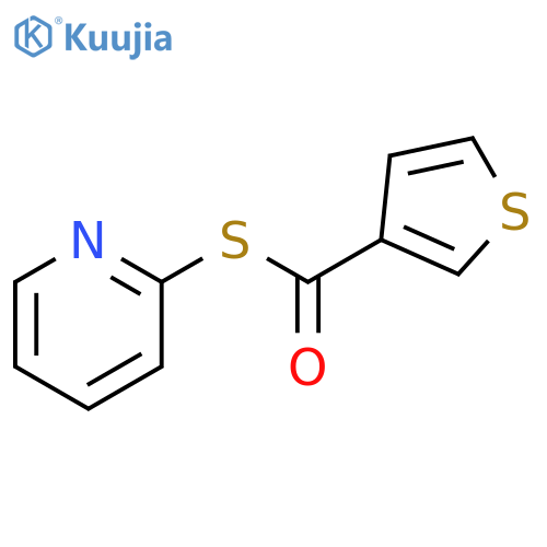 S-(pyridin-2-yl) thiophene-3-carbothioate structure
