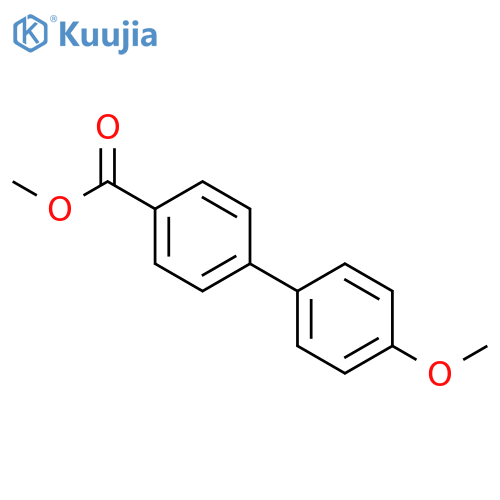 Methyl 4'-Methoxy1,1'-biphenyl-4-carboxylate structure