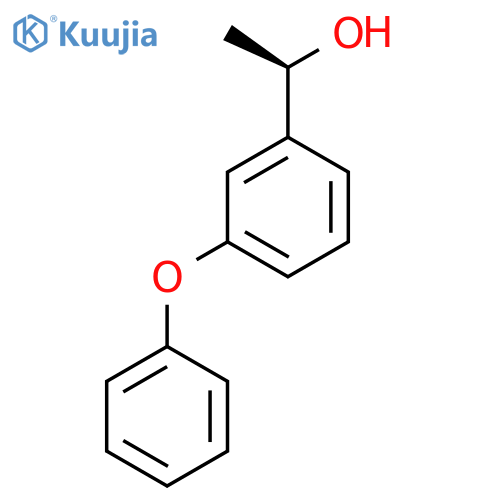 (1R)-1-(3-phenoxyphenyl)ethan-1-ol structure