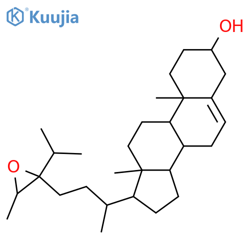 Stigmasta-5,24(28)-dien-3-ol; (3β,24(28)E)-form, 24S,28S-Epoxide structure