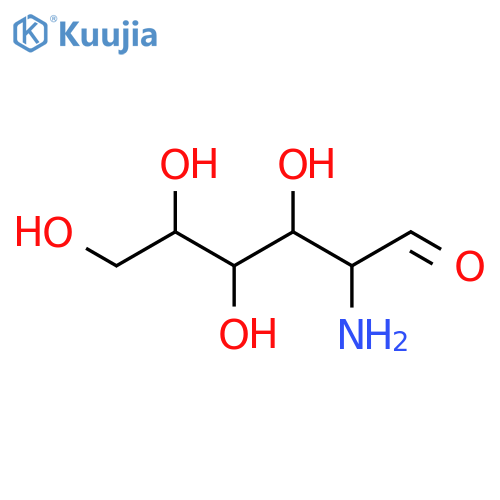 2-Amino-2-deoxygulose; D-form structure