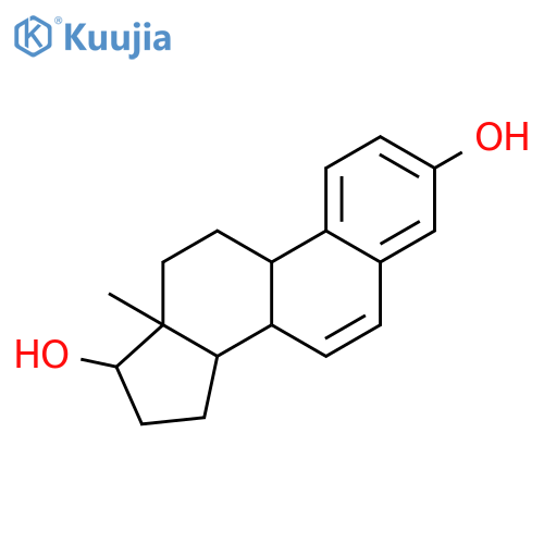6,7-Dehydro Estradiol structure