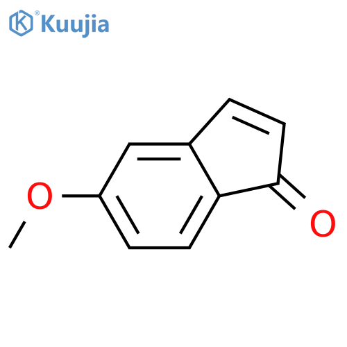 5-Methoxy-1H-inden-1-one structure
