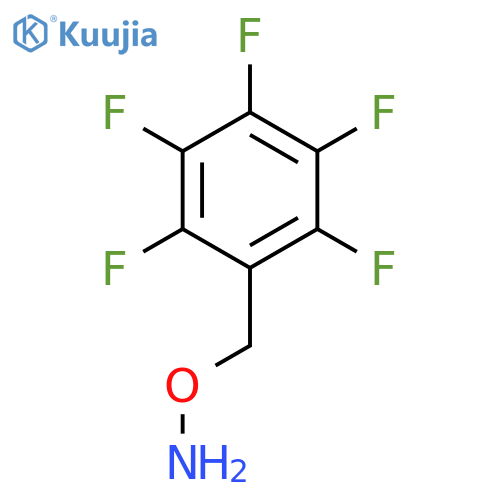 O-(pentafluorophenyl)methylhydroxylamine structure