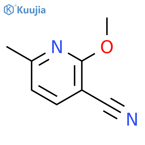 2-methoxy-6-methylpyridine-3-carbonitrile structure