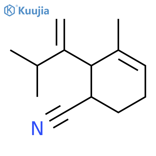 3-Cyclohexene-1-carbonitrile,3-methyl-2-(3-methyl-2-buten-1-yl)- structure